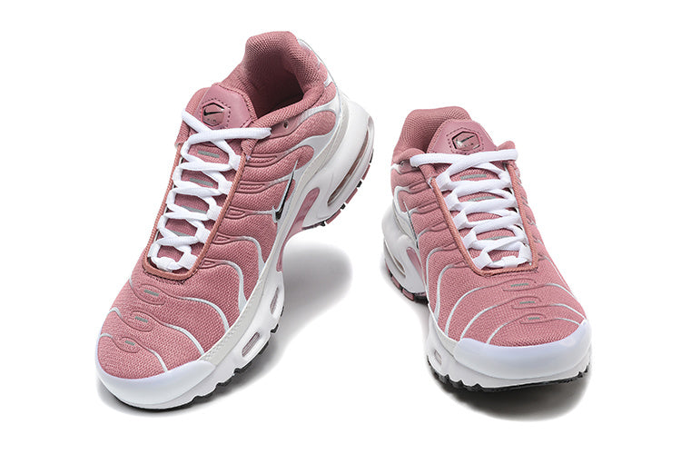 Nike Women's Air Max Plus Pink and White Sneakers