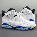 Jordan Air Jordan 6 Retro Sport Blue High-Top Sneakers