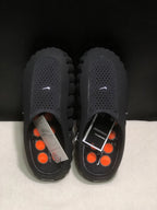Nike Mind 001 Black and Chrome Crimson Slides HQ4307-001