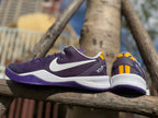 Nike Kobe 8 LSU Away Basketball Shoes, Purple and Gold