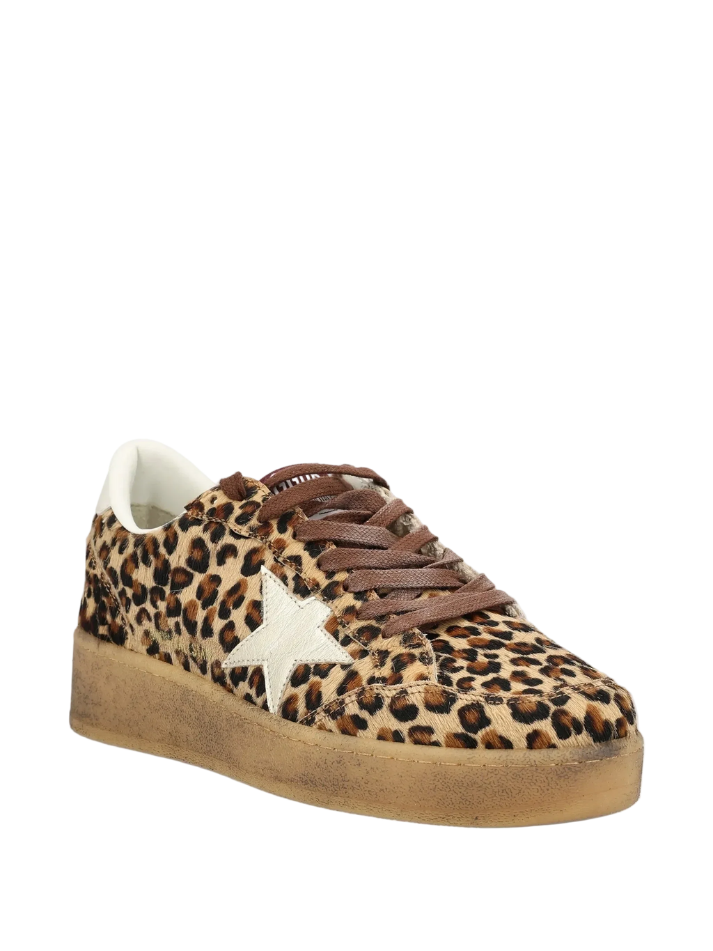 Ballstar Leopard Printed Sneakers
