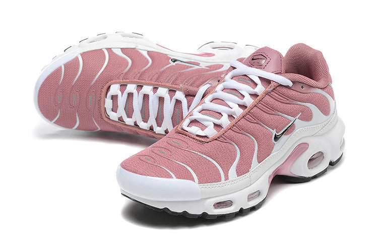 Nike Women's Air Max Plus Pink and White Sneakers