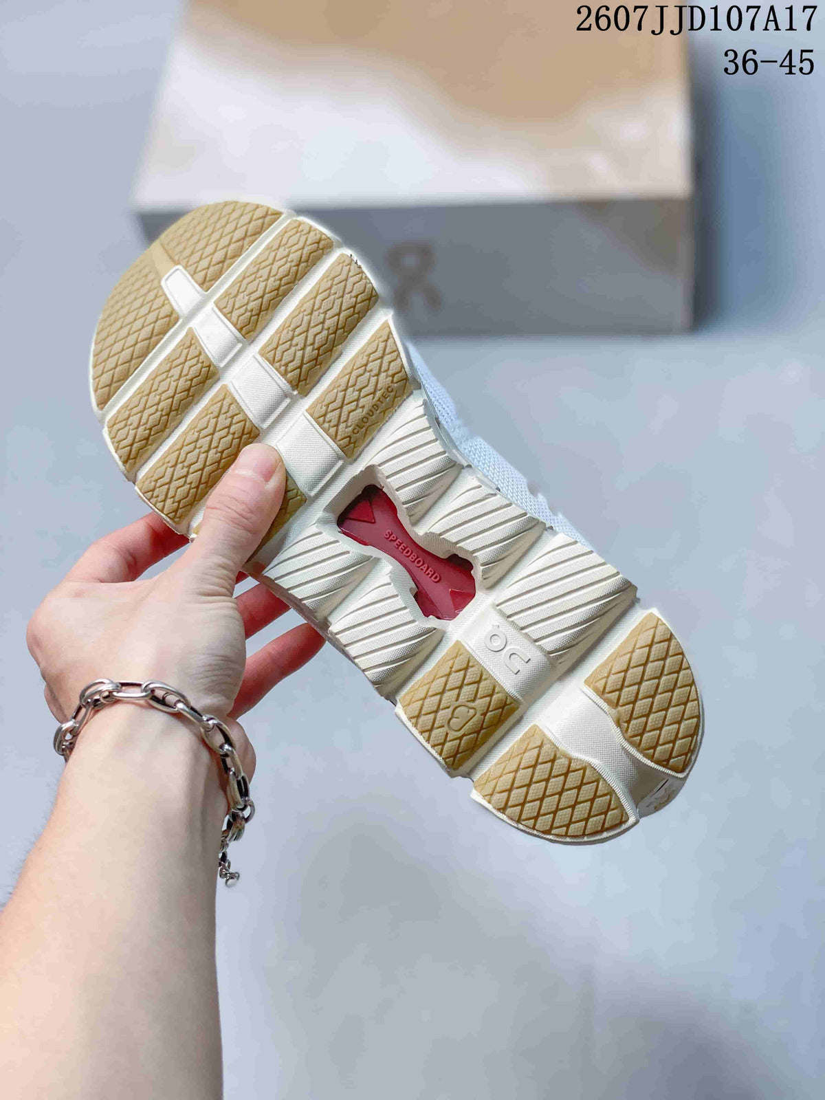 On Running Cloud X 4 AD Sneakers White Red Gold