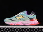 New Balance 9060 WRB Sneakers in Mint and Pink