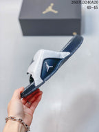 Nike Air Jordan Hydro II Retro Slides White/Navy 2607LD240A20