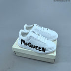 Alexander McQueen Oversized Graffiti Low-Top Sneakers