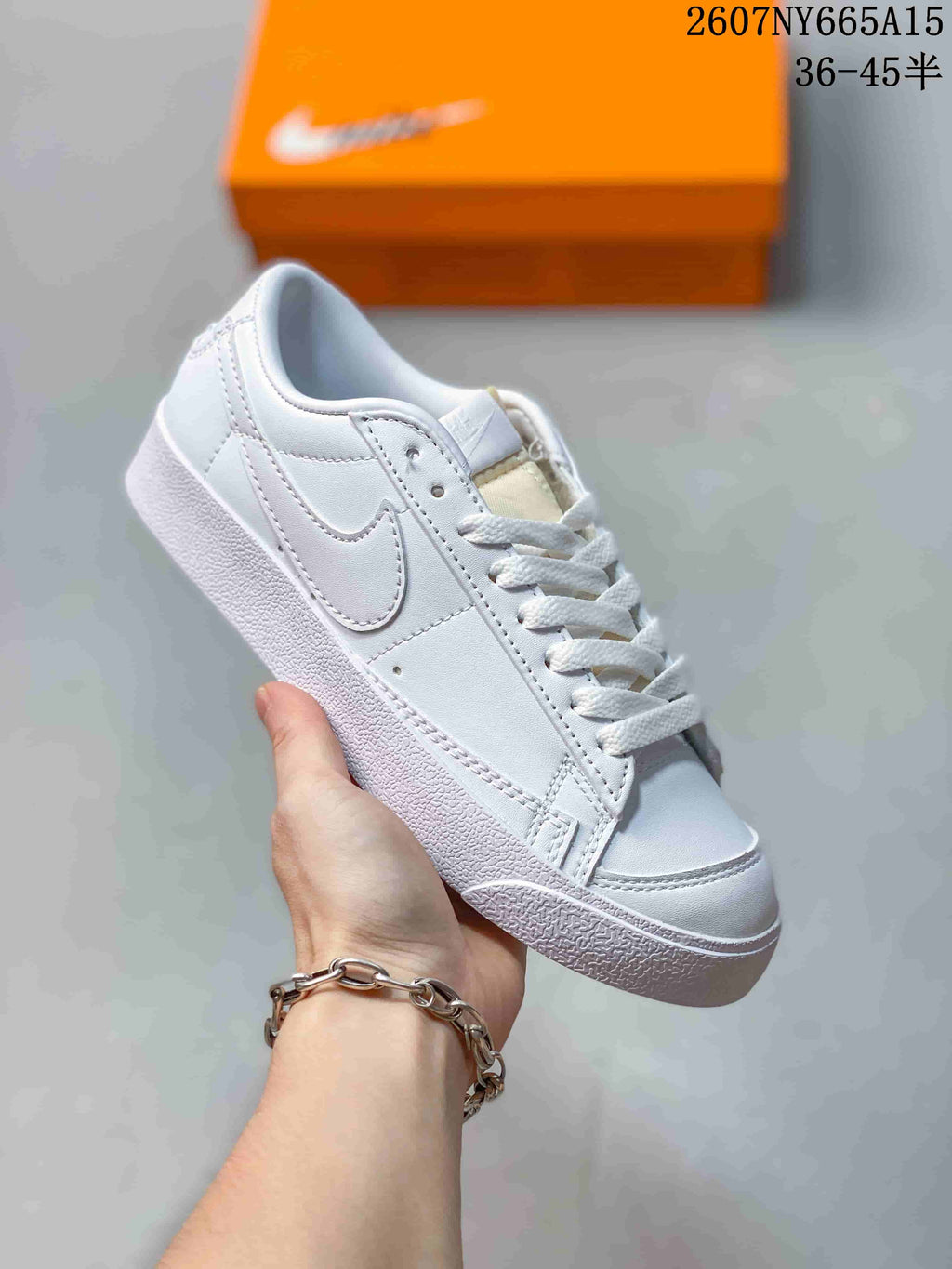 Nike Blazer Low Premium White Sneakers CI9888-001