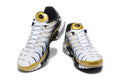 Nike Air Max Plus White Gold Black Sneakers