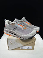 On Cloudsurfer Trail 2 Gray Trail Running Shoes
