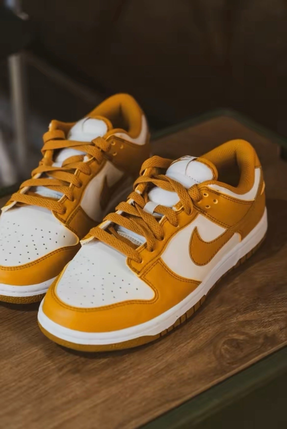Nike Dunk Low Next Nature Sneakers White and Brown DN1431-001