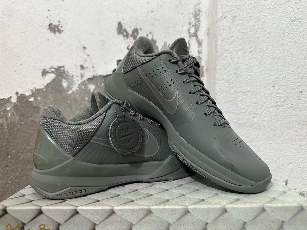 Nike Kobe 5 FTB Basketball Shoes in Dark Gray
