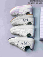 MLB Chunky Liner MID Sneakers White and Lavender