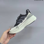 Adidas Ultraboost 5 Running Shoes, Charcoal and Cream