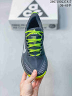 Nike ReactX Pegasus ACG Trail 6 Shoes, Dark Gray and Lime