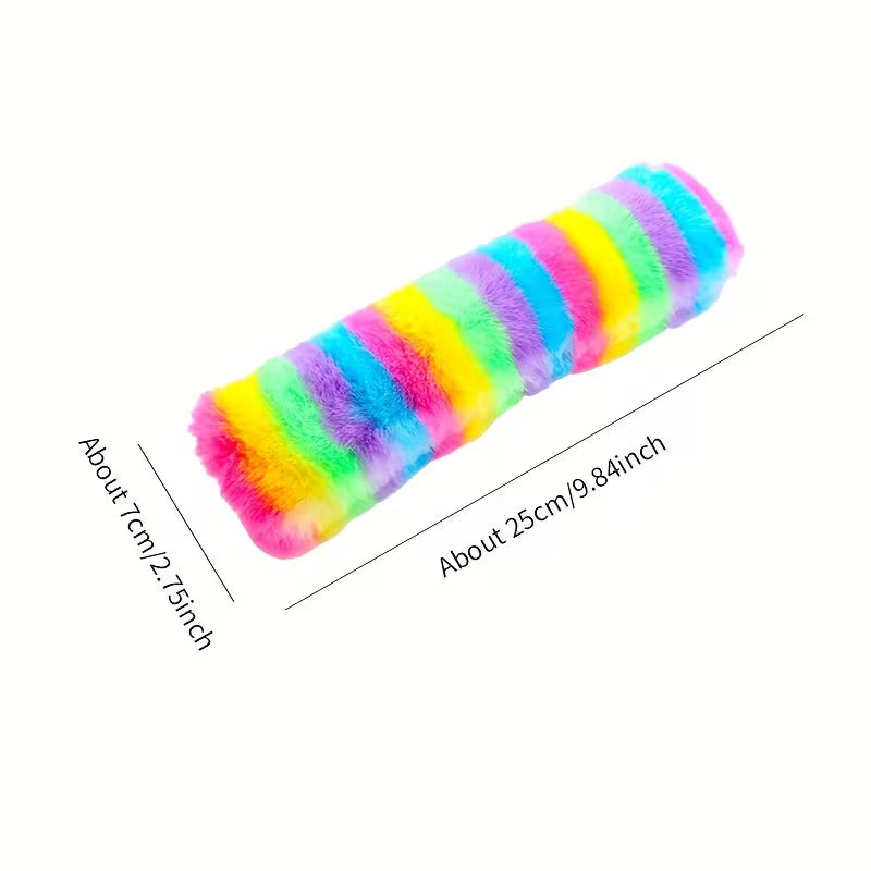 Crinkle Plush Cat Pillow Toy – Bite-Resistant Interactive Pet Toy | Fast Shipping Within 22 Hours