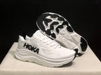 HOKA Clifton 10 White Running Shoes