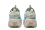 Nike Air Huarache Light Grey Pink Aqua Sneakers