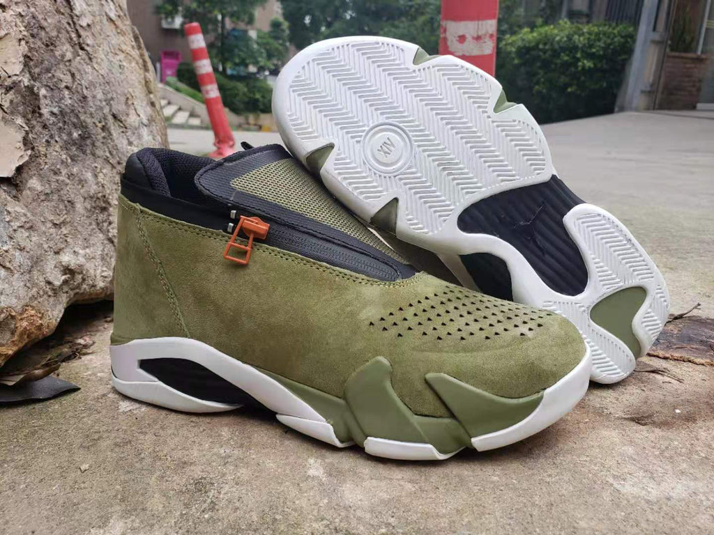 Jordan 14 Zip High-Top Sneakers in Three Colorways