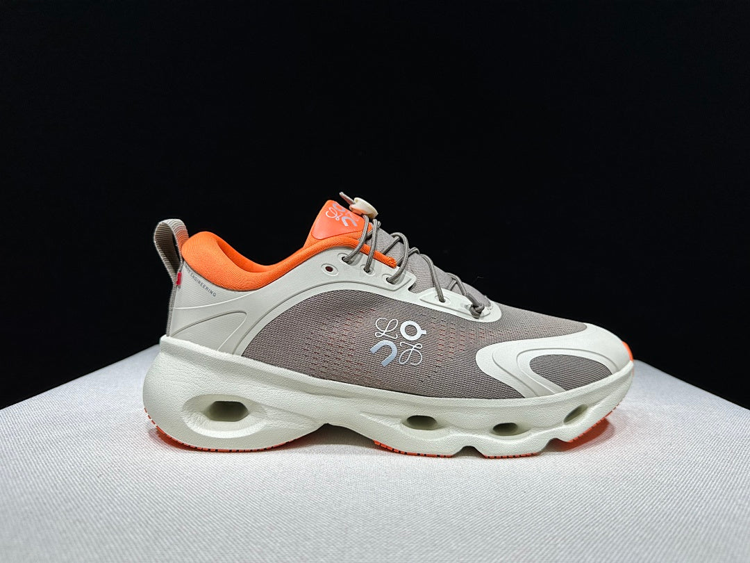 On x LOEWE Cloudventure 3.0 Sneakers Beige Brown