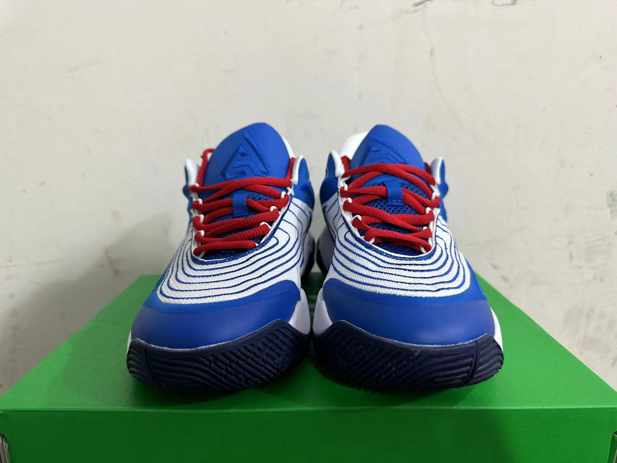 Nike Basketball Shoes White Blue Red