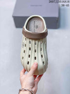 Balenciaga Molded Clog Slides Cream Brown 2607JJD516A16