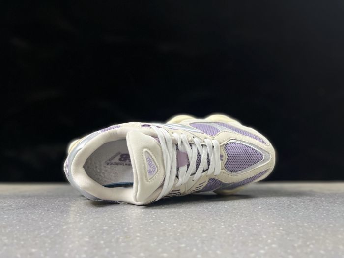 New Balance U9060CW Sneakers in Cream and Lavender
