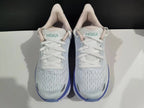 HOKA Women's White and Purple Running Sneakers