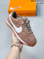 Nike Classic Cortez Nylon Sneakers Brown White 711050IPI