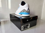 Jordan Air Jordan 3 Retro White Blue Sneakers