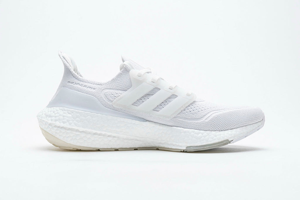 Adidas Ultraboost 21 White Running Sneakers FY0379