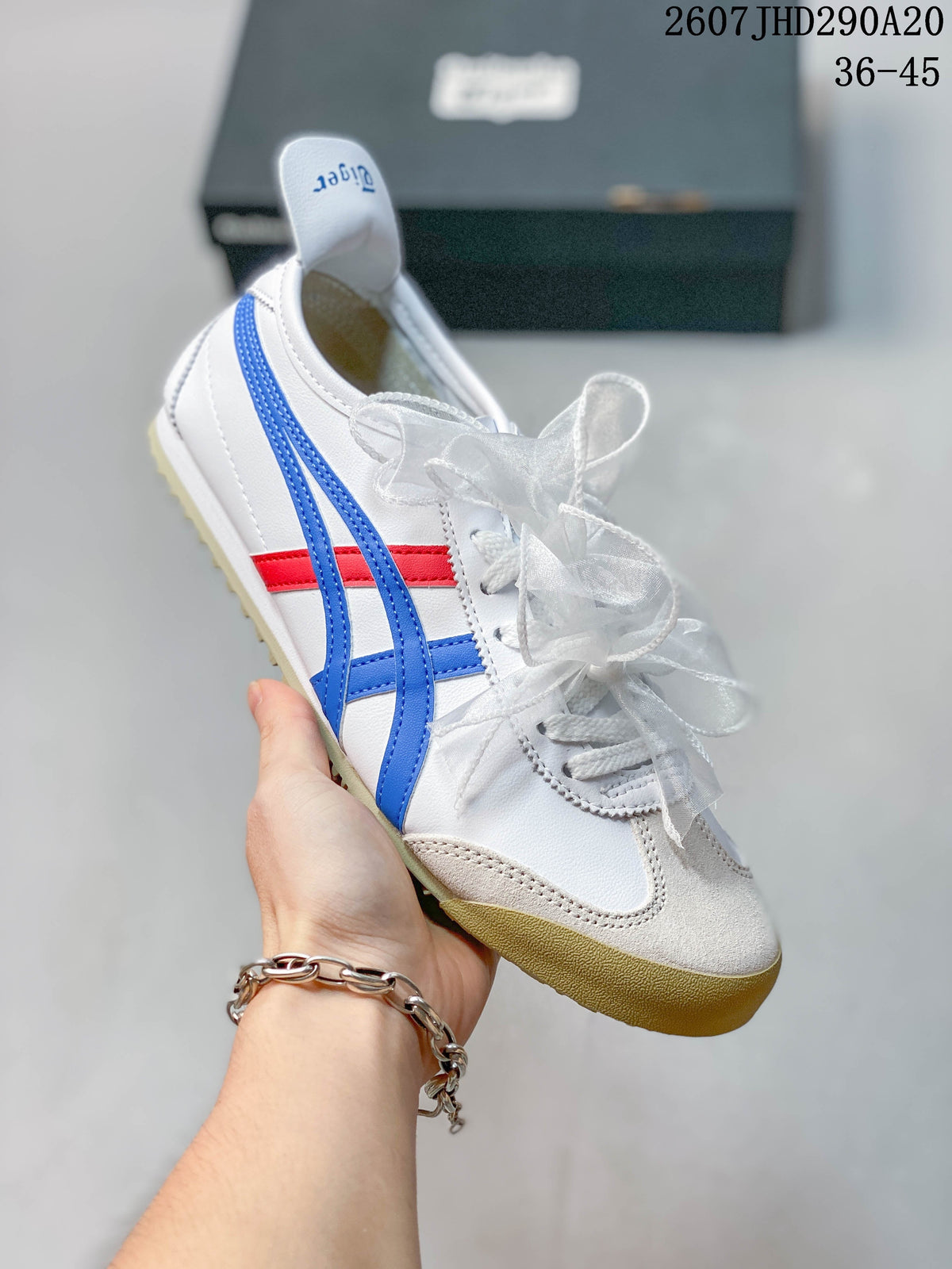 Onitsuka Tiger MEXICO 66 SD White Blue Red Sneakers