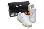 Nike Air Max White and Yellow Sneakers