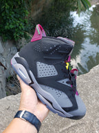Air Jordan 6 Bordeaux High-Top Sneakers