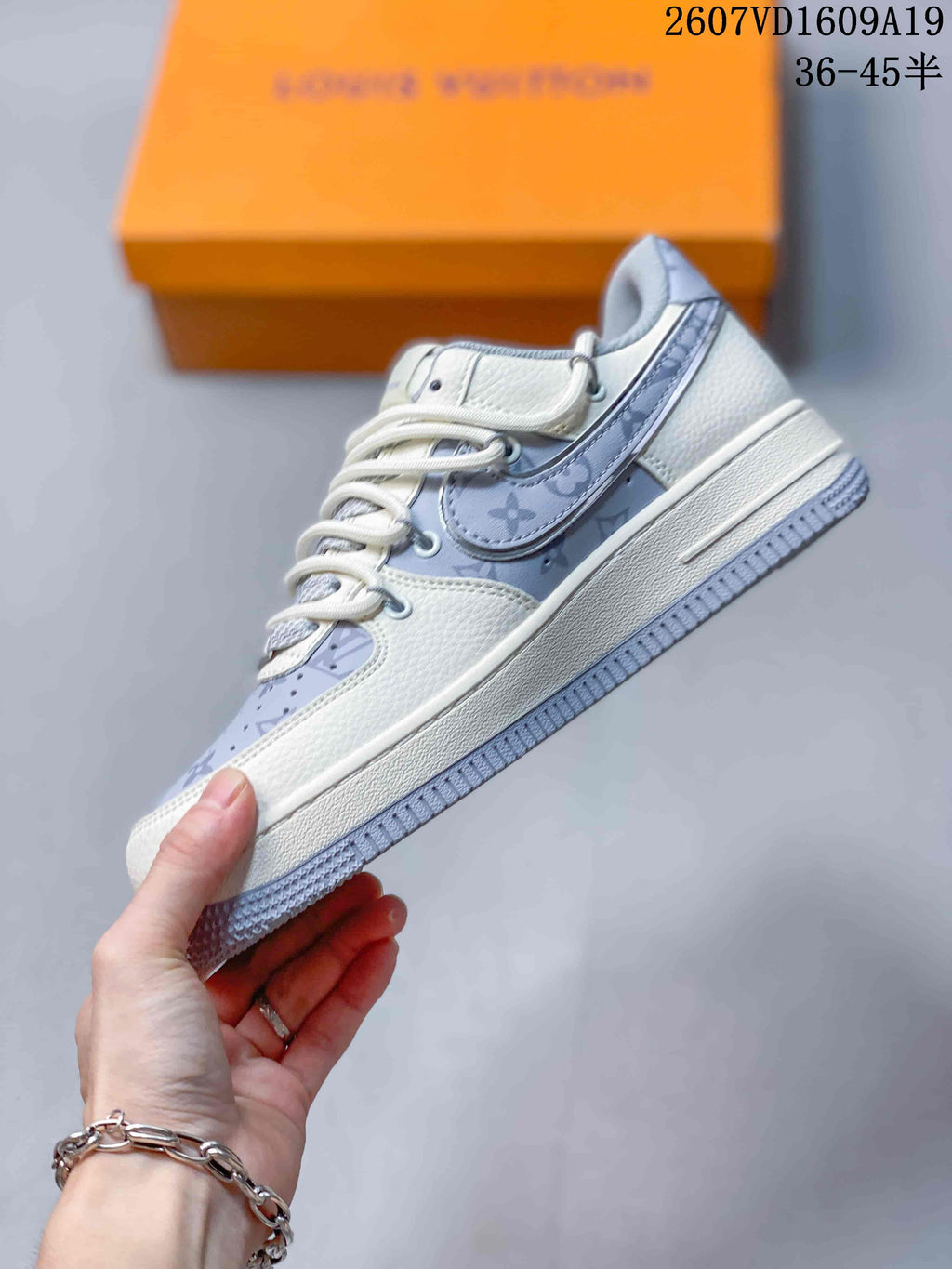 Nike Air Force 1 Low White Mist Grey 2607VD1609A19
