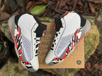 Jordan XXXVIII Basketball Shoes White Black Red