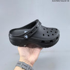 Crocs Classic Clog Platform Clog in Black, White or Cream