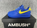 Nike Air Force 1 Low x AMBUSH Blue Yellow DV3464-400