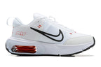 Nike Air Max White and Red Sneakers