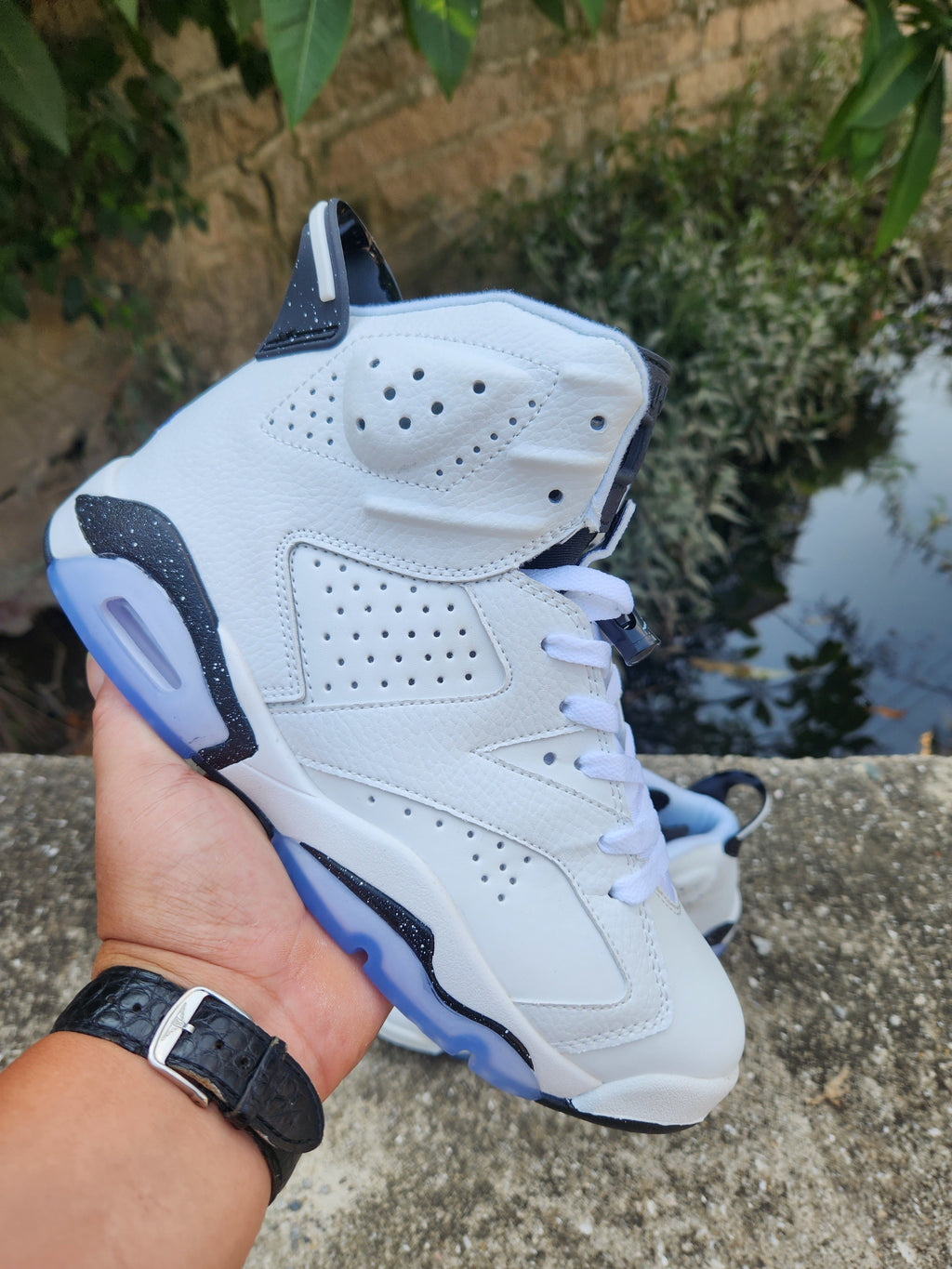Jordan Air Jordan 6 Retro Oreo White Black Sneakers