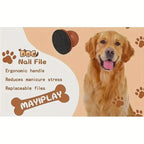 Square Scratch Pad Nail File Care Tool for Pets