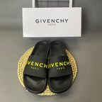 Givenchy Slide Sandals with Graphic Strap