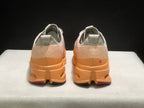 On Cloudsurfer Max Running Shoes in Pearl and Tangerine