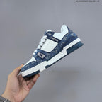 Louis Vuitton Low-Top Sneakers in Black or Blue and White