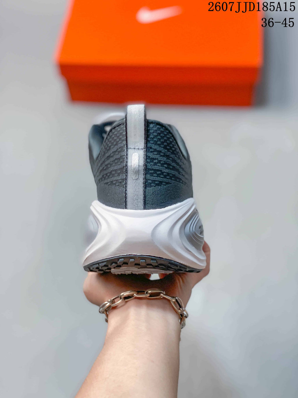 Nike Vomero Plus Run Sneakers Dark Gray White 2607JJD185A15