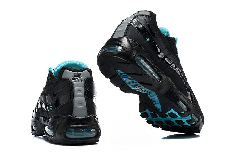 Nike Air Max 95 TT Black and Turquoise Sneakers