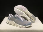On Cloudnova Form 2 Sneakers in Fog and Lavender