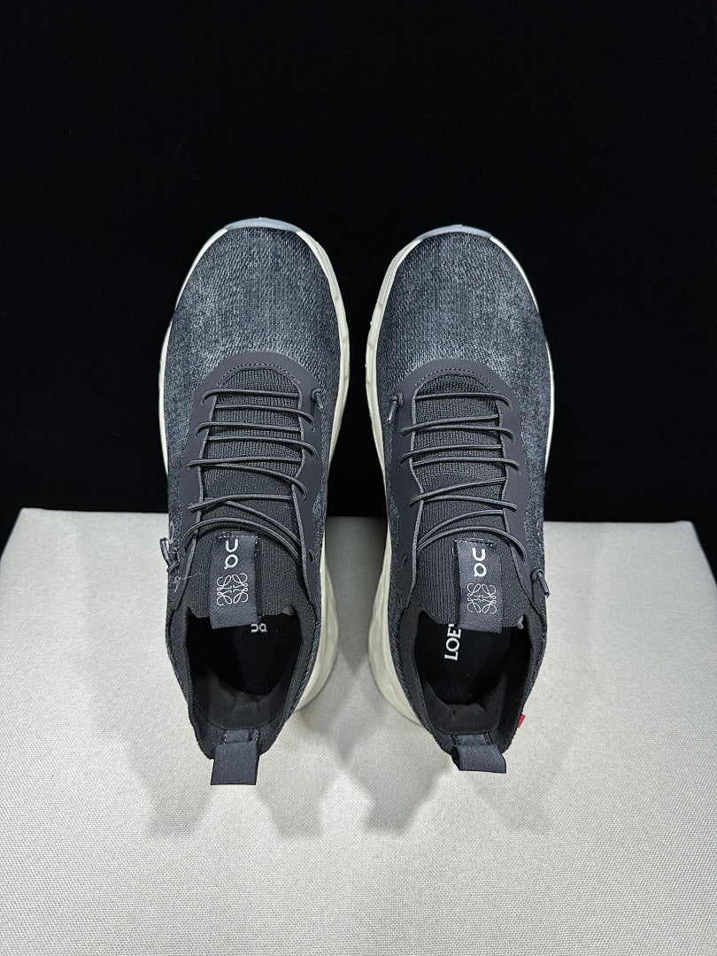 On Cloudtilt Loewe Collaboration Sneakers, Black and White