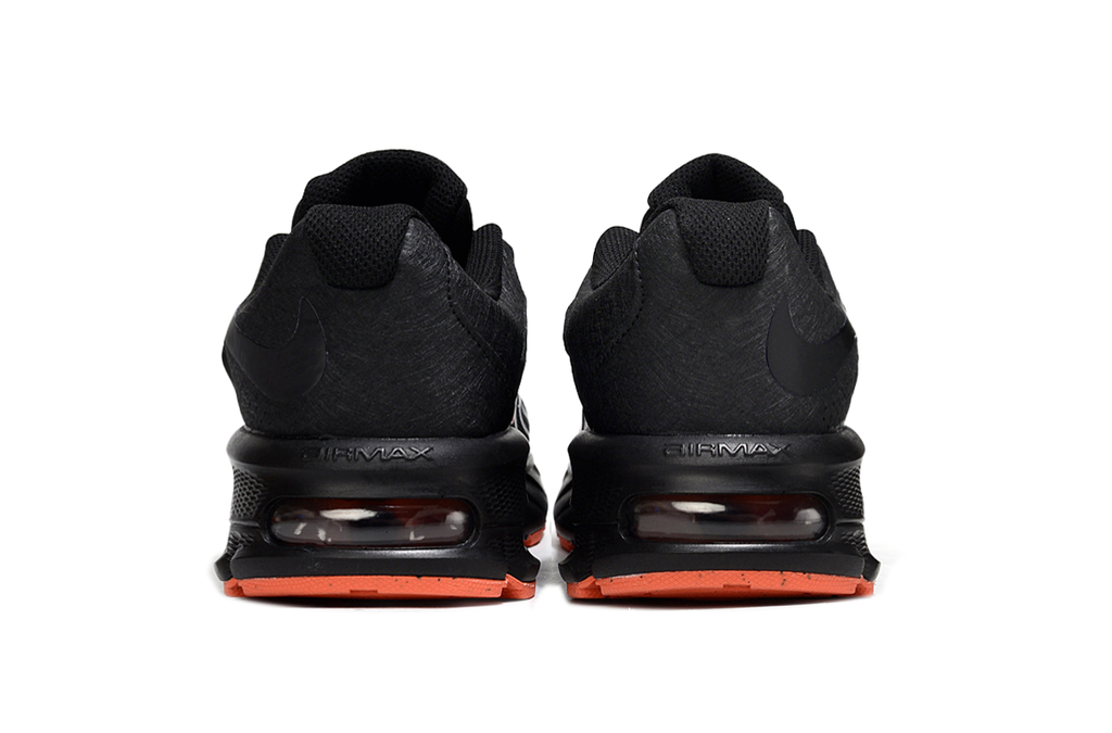 Nike Air Max Black and Orange Sneakers