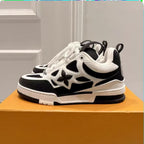 Four-Leaf Motif Low-Top Sneakers in Multiple Colors