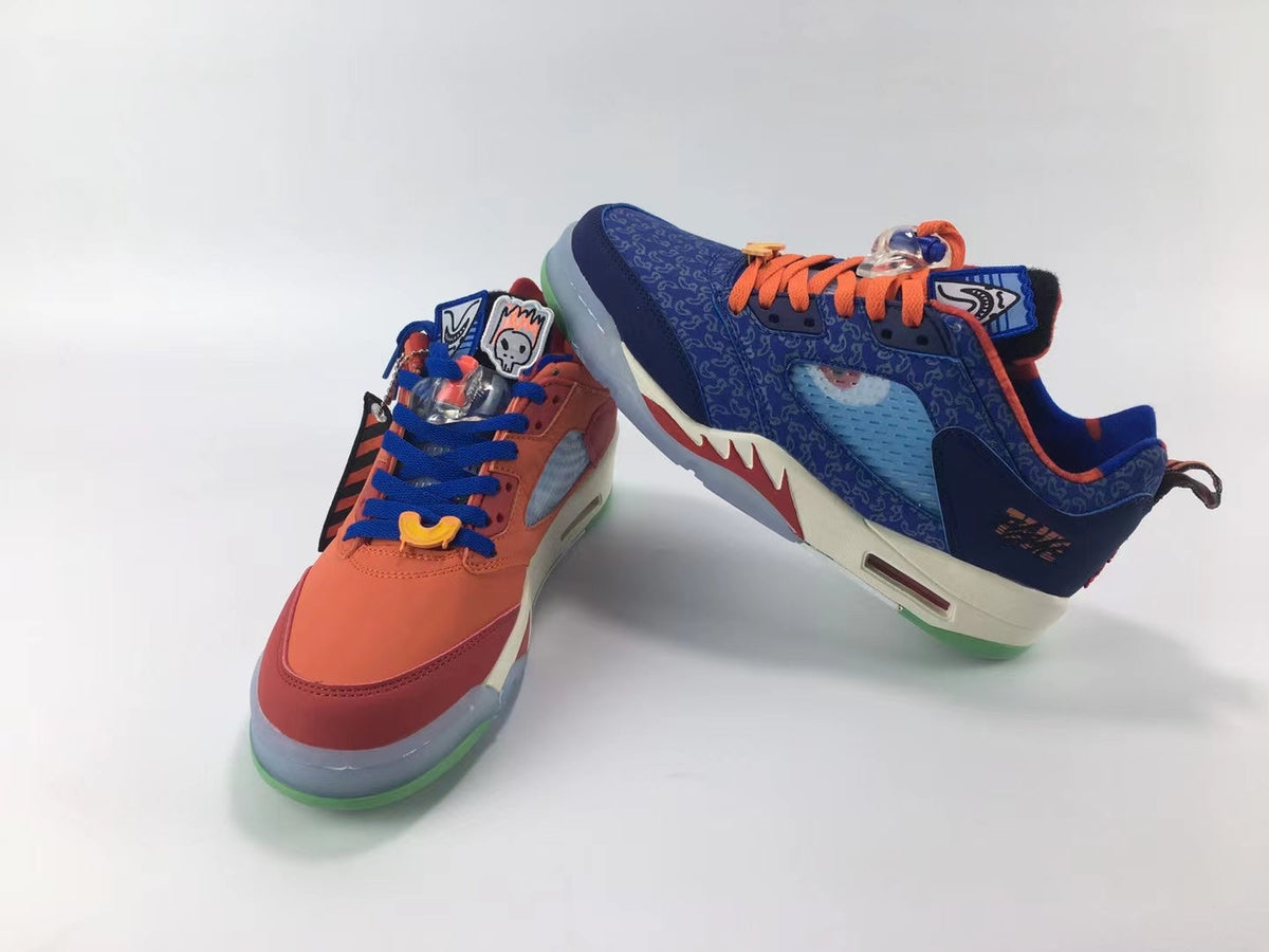 Air Jordan 5 Low “What The” Sneakers, DR6287-686
